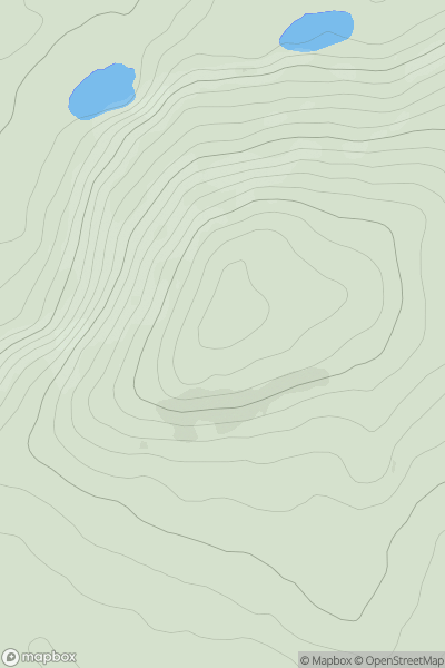 Thumbnail image for Corbally Hill [County Clare] showing contour plot for surrounding peak